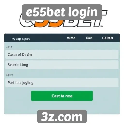 Comparação entre e55bet login e concorrentes do setor