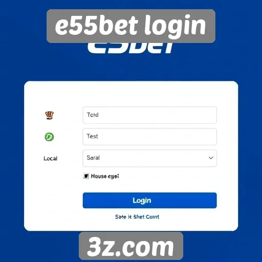 Funcionalidades do site e55bet login para novos usuários