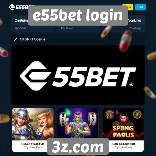Opções de pagamento disponíveis no e55bet login