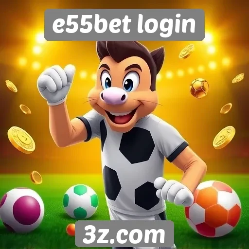Variedade de jogos disponíveis no e55bet login